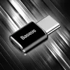 Baseus USB 2.0 Type-C naar Micro USB OTG-adapter (zwart)