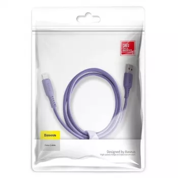 Baseus Yiven-kabel USB-A naar Lightning 2,4A 1,8m blauw paars