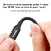Baseus Yiven Lightning-kabel 1,8 m zwart (CALYW-A01)