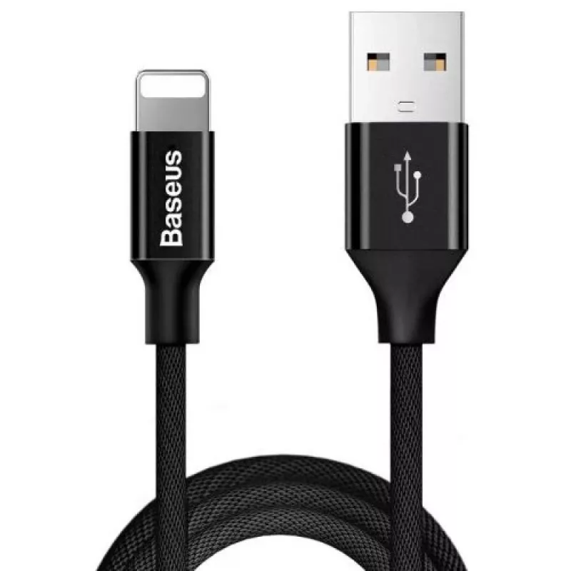 Baseus Yiven Lightning-kabel 1,8 m zwart (CALYW-A01)