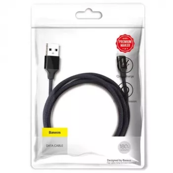 Baseus Yiven Lightning-kabel 1,8 m zwart (CALYW-A01)