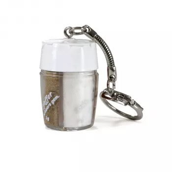 Basic Nature kruidenset mini met 4 navulbare bakjes voor kamperen, wandelen, reizen
