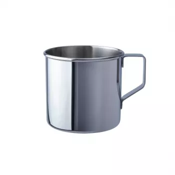 BASIC NATURE roestvrijstalen beker Zebra roestvrij staal 500ml