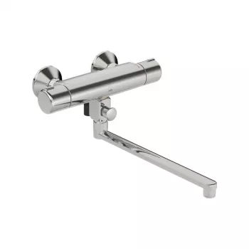 Bad- en douchemengkraan L300mm Nova thermostaat chroom