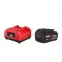 BATTERY TECH 4.0Ah accu + 2.4A laderset