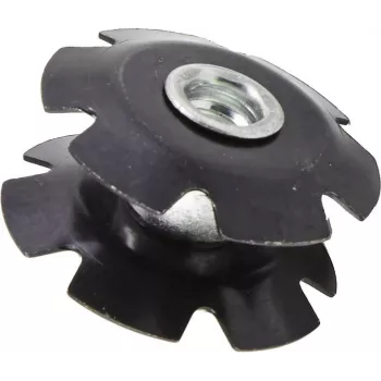 BBB Cycling Starnut 1 1/8 inch - stervormige stalen moer voor schroefdraadloze vorkbuizen