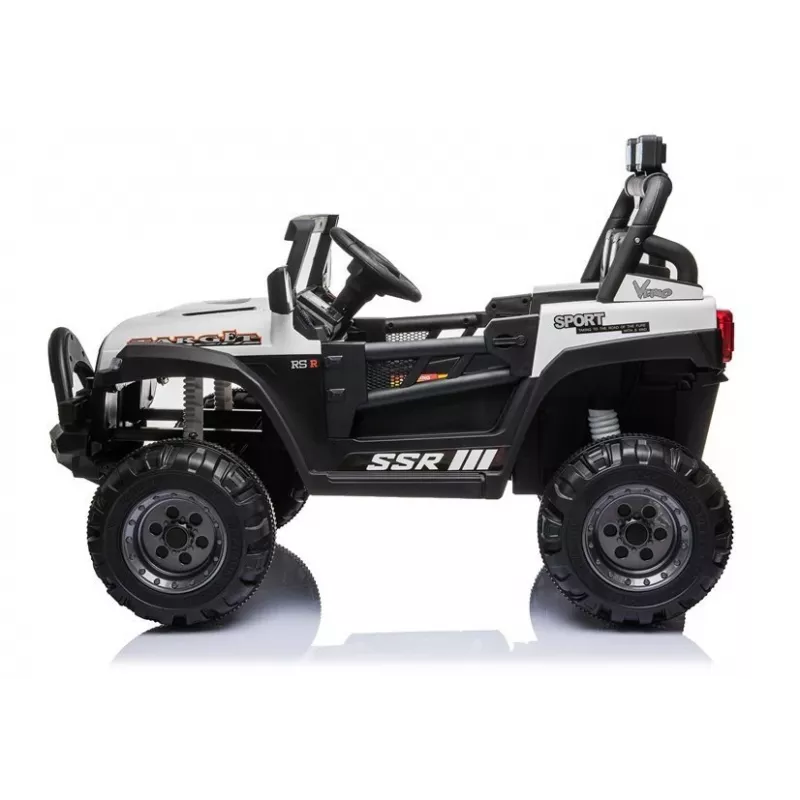 BBH-016 elektrische kinderauto, 12V, wit