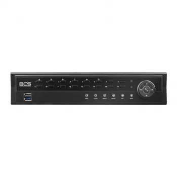 BCS 16-kanaals IP NVR BCS-U-NVR1602-A-4K-8P met 6TB HDD