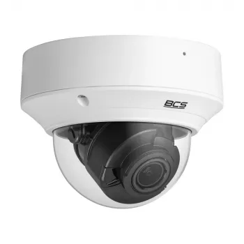 BCS 5MP IP-domecamera BCS-P-DIP55VSR4-Ai2 met gemotoriseerde varifocale lens, AI-analyse, 40m IR, IP67, IK10
