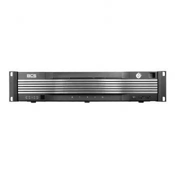 BCS 64-kanaals IP NVR 4K U-NVR6408R-A-4K met 2x12TB HDD