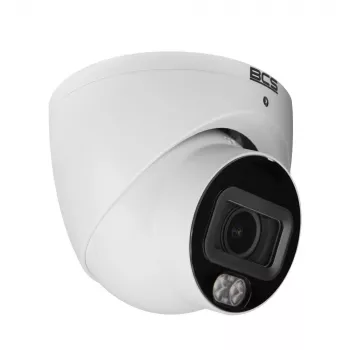 BCS 8MP IP-domecamera BCS-L-EIP28FCL3P-Ai1 met AI, 2,8mm, PoE, IP67, IK10