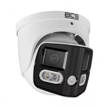 BCS 8MP IP turretcamera 2,8mm vaste brandpuntsafstand 30m IR AI Perimeter Protection