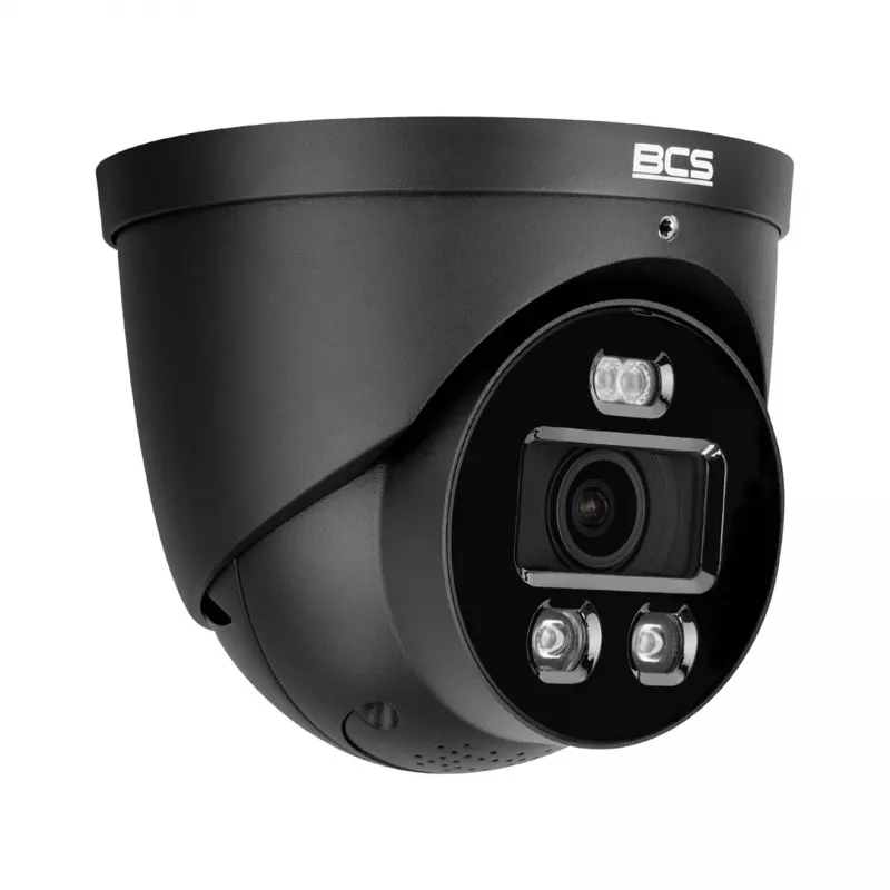 BCS 8MP buiten-dome-IP-camera met AI-analytiek, PoE, IK10