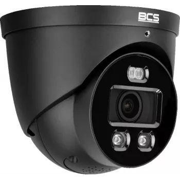 BCS 8MP buiten-dome-IP-camera met AI-analytiek, PoE, IK10