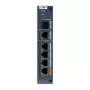 BCS BCS-L-SP0401G-1SFP-M industriële unmanaged PoE+ switch, 4x PoE+ RJ45 + 1x RJ45 + 1x SFP, 65W
