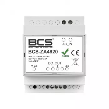 BCS BCS-ZA4820 48V 20A 960W schakelnetvoeding