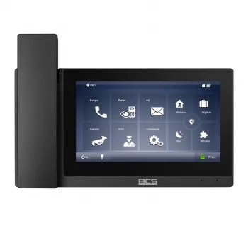 BCS-MON7500B-S 7 inch touchscreen-monitor, zwart