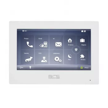 BCS-MON7700W-S 7-inch touchscreenmonitor met Wi-Fi en PoE