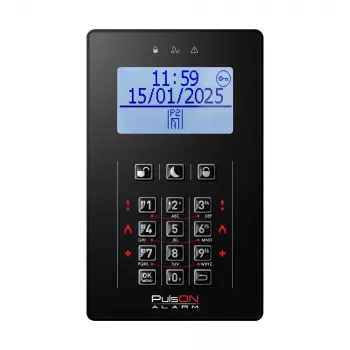 BCS PULSON LCD/C BL 10,1 inch TFT LCD-monitor zwart
