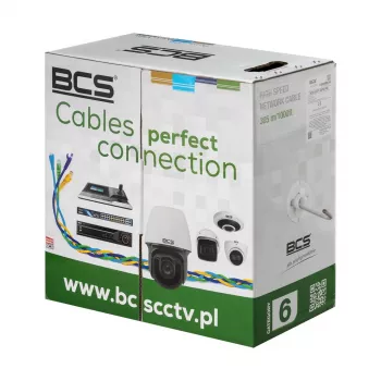 BCS U/UTP CAT6 PVC patchkabel