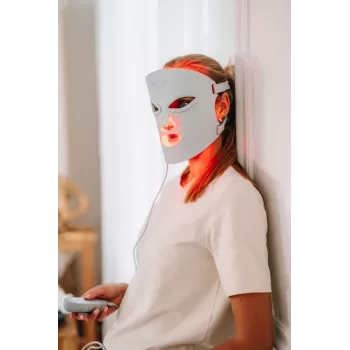 Beautifly AuraSkin Pro LED-lichttherapie gezichtsmasker – 7 kleuren, 192 diodes, oplaadbaar