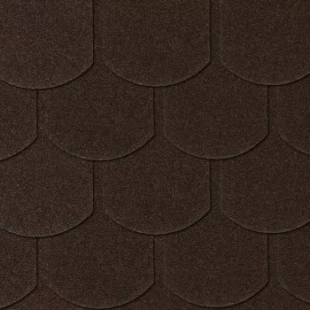 BEAVER dakshingle bruin 1 pak = 3,85 m² (24 shingles, elk 0,16 m²) – bitumen beverschanshingle, glasvezelversterkt, keramisch granulaat, UV- en weersbestendig