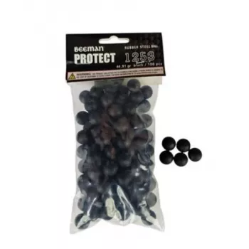 BEEMAN rubberen kogels, kaliber .50 (12,7 mm) – 100 stuks voor BP50