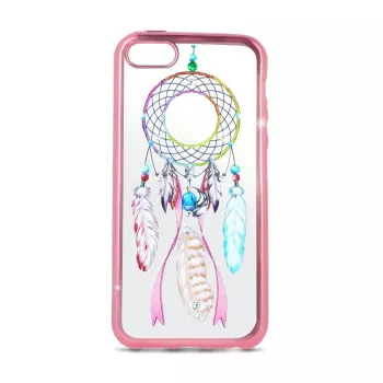 Beeyo Huawei P8 Lite 2017 / P9 Lite 2017 Dreamcatcher TPU hoesje roze