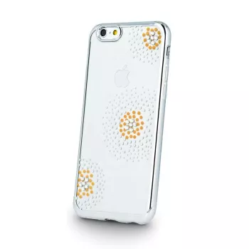 Beeyo Sony Xperia E5 Flower Dots TPU Case zilver