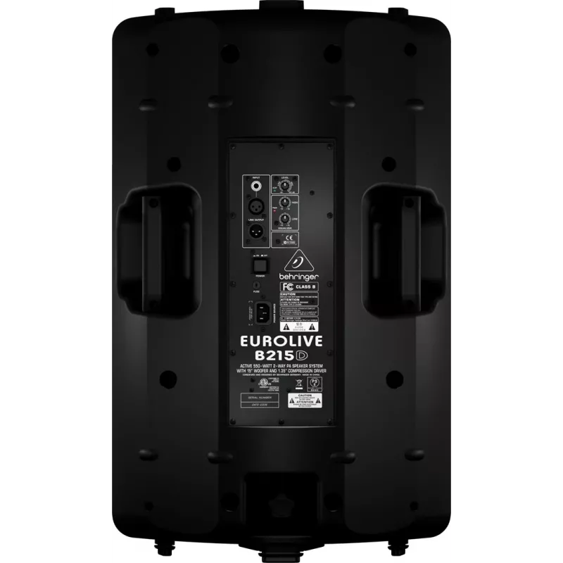 Behringer B215D actieve 550W 15 inch 2-weg PA-luidspreker met Bluetooth en DSP