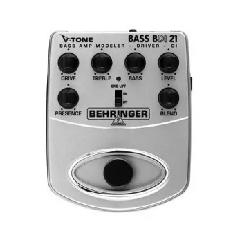 Behringer BDI21 bas-amp modeler en DI-box
