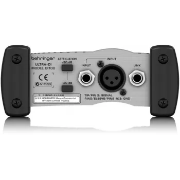Behringer DI100 Ultra-DI actieve direct injection box