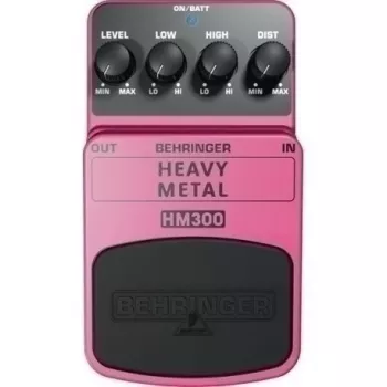 Behringer HM300 heavy metal distortion effectpedaal voor elektrische gitaar