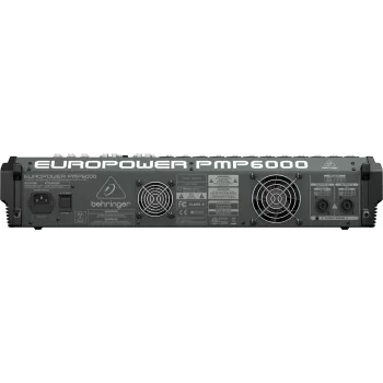 Behringer PMP6000 20-kanaals audiomixer, zwart