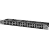 Behringer PX3000 48-punts 1/4 inch TRS patchpaneel, 1U rackmontage, 3-mode switching