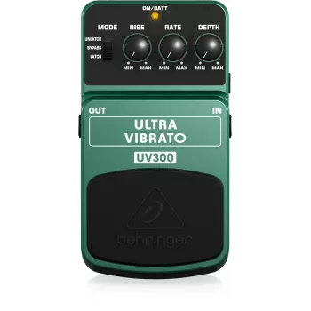 Behringer UV300 Ultra Vibrato effectpedaal groen/zwart