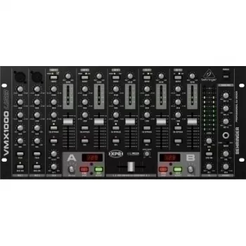 Behringer VMX1000USB dj-mixer met USB-audio-interface