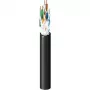 Belden Category 5e OSP-kabel, 4 paren, 24 AWG, 1000 ft (305 m), zwart