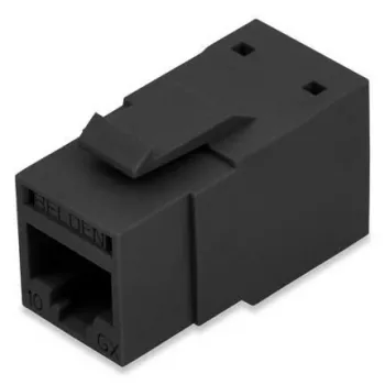 Belden REVConnect 10GX UTP modulaire jack RVAMJKUBK-B24, Cat.6A, zwart, bulkpack 24 stuks