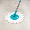 Beldray LA00000006UFEU7 antibacteriële spinmop met dubbele compartimenten & vervangende mopkop