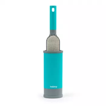 Beldray LA00000017TQEU7 pluisborstel - zelfreinigende, herbruikbare pluisroller voor kleding, meubels, dierenharen