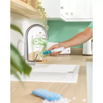 Beldray LA00000018UFFEU7 antibacteriële gel pluisroller set - herbruikbare siliconen gel pluisverwijderaar voor kleding, meubels en dierenharen - blauw/grijs