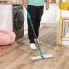 Beldray LA00000044UFEU7 antibacteriële telescopische wismop met dubbele zijde, platte mop
