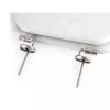 Beldray LA00000073WHTEU7 houten toiletbril - soft-close, wit, ovaal