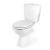Beldray LA00000073WHTEU7 houten toiletbril - soft-close, wit, ovaal