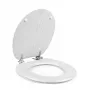Beldray LA00000073WHTEU7 houten toiletbril - soft-close, wit, ovaal