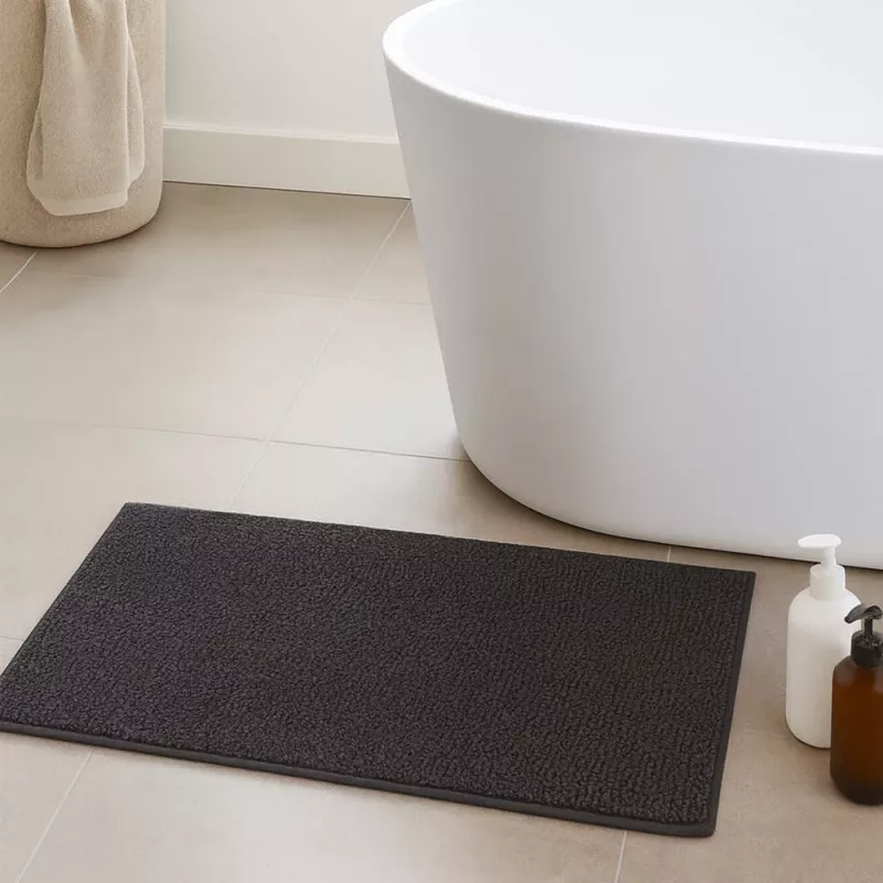 Beldray LA00000099CHEU7 antischimmel memory foam badmat 50 x 80 cm, grijs