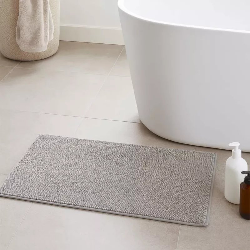 Beldray LA00000099NEU7 antischimmel badmat van memory foam 50 x 80 cm, grijs