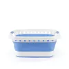 Beldray LA00000152EU7 opvouwbare wasmand 40L, wit/blauw