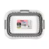 Beldray LA00000153EU7 opvouwbare wasmand met poten 40L - grijs en wit